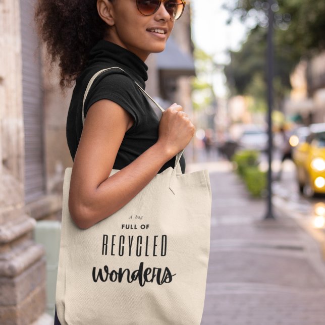 Miljövänlig hållbar återvinning Modern Snyggt Tygkasse (Shop now and make a statement for a brighter, cleaner future!)