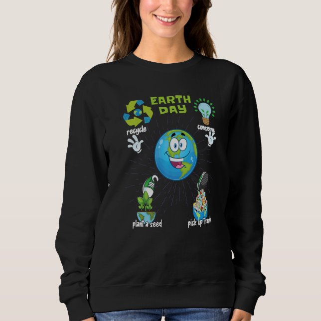 Miljövänlig jorddagspremie t shirt (Framsida)