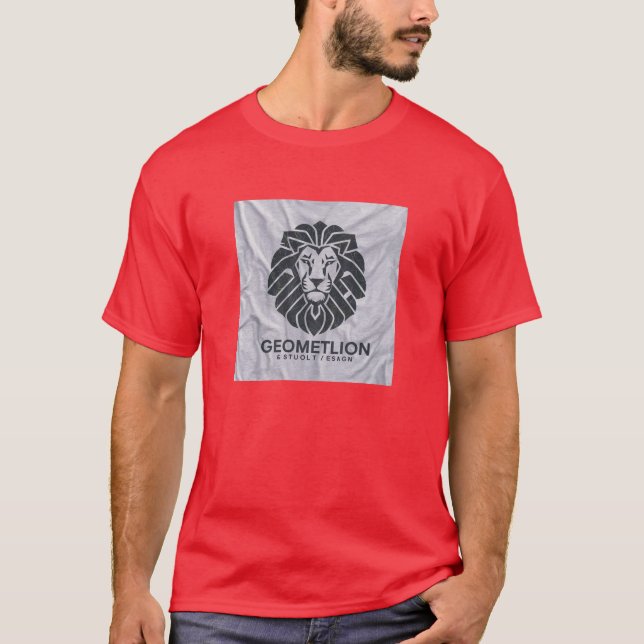 Miljövänlig Lejon kommitté T Shirt (Framsida)