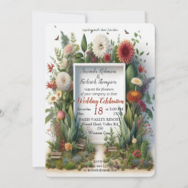 Miljövänliga trädgårdar och Byggnad i Harmony Inbjudningar