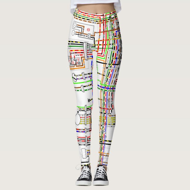 Miljövänligt elsystem leggings (Framsida)