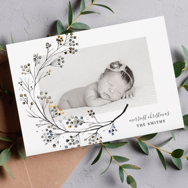 Miljövänligt julledighetskort julkort (Skapare uppladdad)