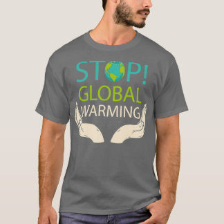 Miljövänligt skydd mot klimatförändringar t shirt