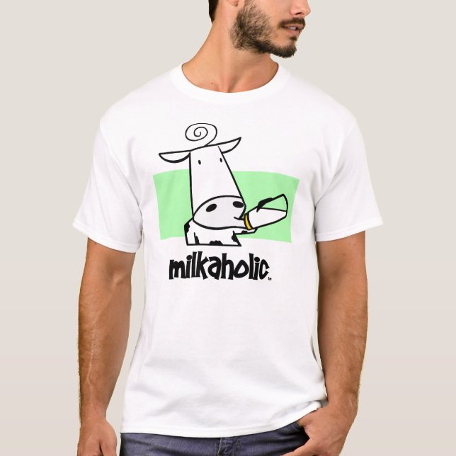 Milkaholics T-tröja Tee Shirt (Framsida)