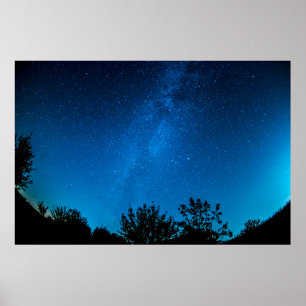 Milkantig starr himlar himlar stjärna poster
