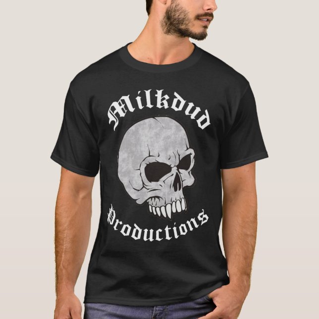 Milkdud produktionskalle tee shirt (Framsida)