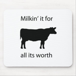 milkin är det för alla det värt musmatta
