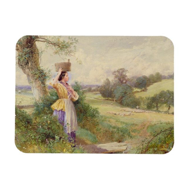 Milkmaid 1860 magnet (Horisontell)