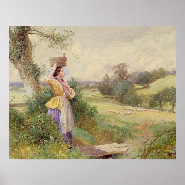 Milkmaid 1860 poster (Framsidan)