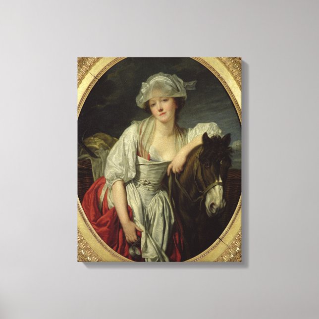 Milkmaid Canvastryck (Framsida)