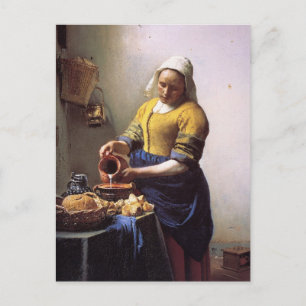 Milkmaid Vykort