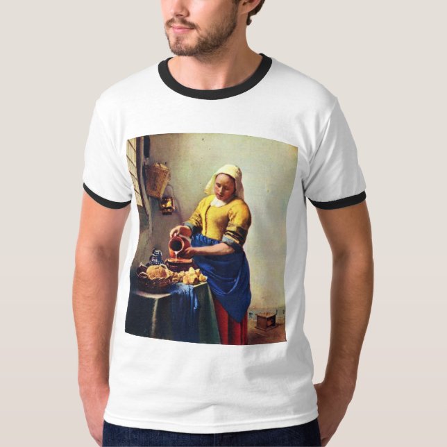 Milkmaiden [1]. Vid Johannes Vermeer Tee (Framsida)