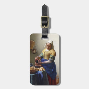 Milkmaiden, c.1658-60 (olja på kanfas) bagagebricka