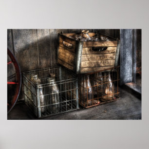 Milkman - Flaskor i Boxes Poster