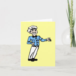 Milkman Greeting Card Kort