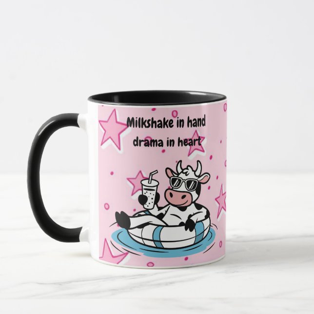 Milkshake i Handen, Drama i Hjärtat | Cool Ko Roli Mugg (Vänster)