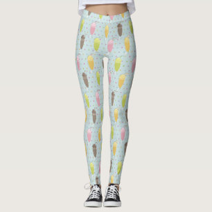 Milkshakemönster Leggings