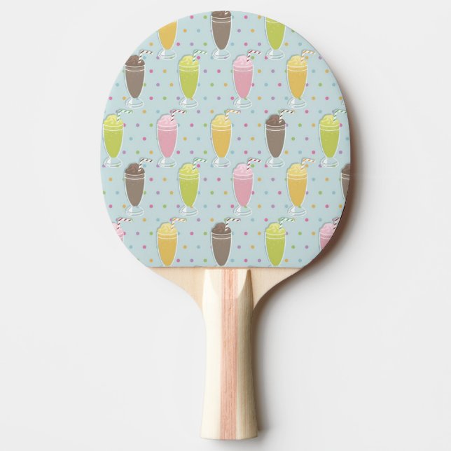 Milkshakemönster Pingisracket (Framsidan)
