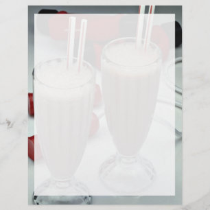 Milkshakes i glastumlare