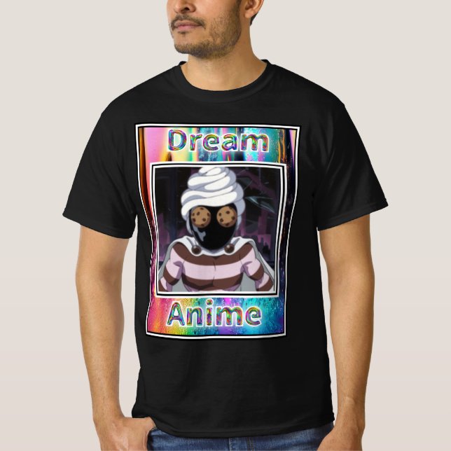 Milkskakman Dream Anime T Shirt (Framsida)