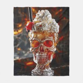 Milkskakskalle kopp fleecefilt