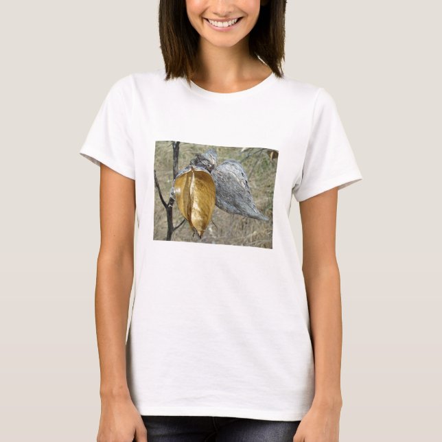 Milkweed Pods T-shirt (Framsida)