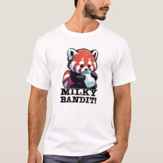 Milky Bandit - Röda pandans mejeriglädje T Shirt