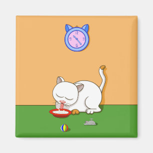 Milky katt magnet