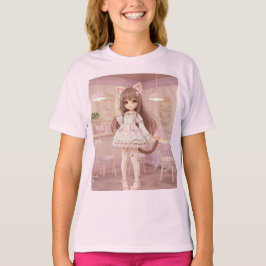 Milky Kitten Kawaii Doll T Shirt