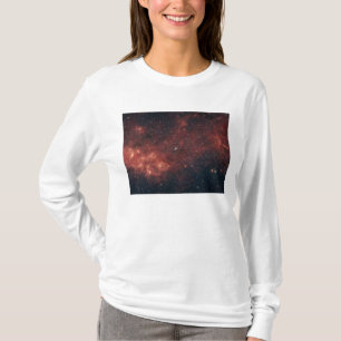Milky långt galax tee shirt