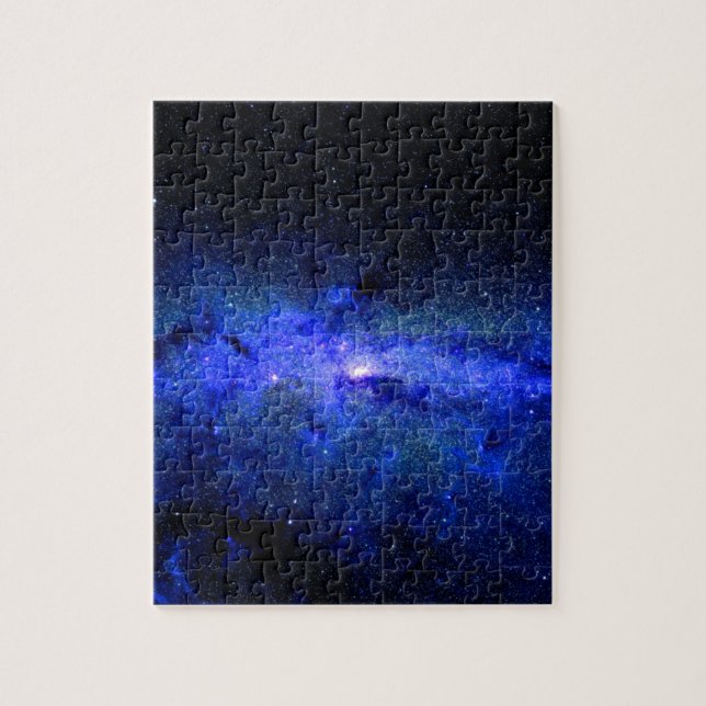 Milky långt galaxutrymmefoto pussel (Vertikal)