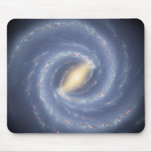 Milky långt Mousepad Musmatta
