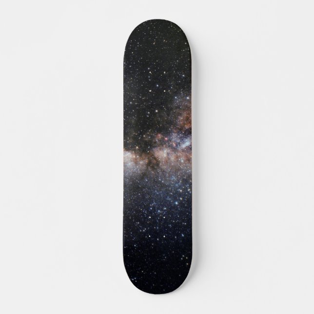 Milky långt Nebulagalaxuniversum Skateboard Bräda 21,5 Cm (Framsida)