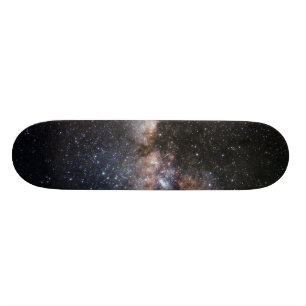Milky långt Nebulagalaxuniversum Skateboard Bräda 21,5 Cm
