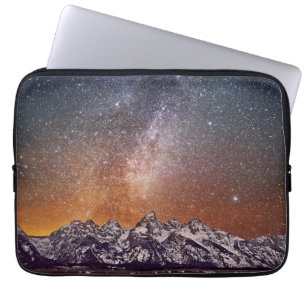 Milky långt över storslagna Teton Laptop Fodral