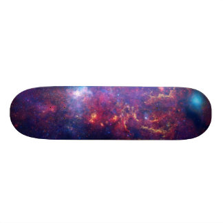 Milky långt skateboard bräda 19,5 cm