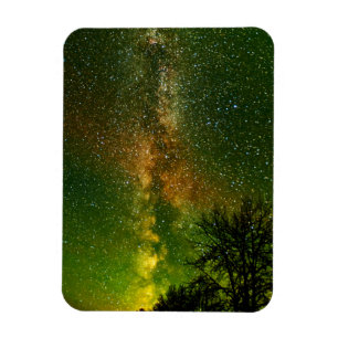 Milky Way & Aurora Borealis Ontario Kanada Magnet