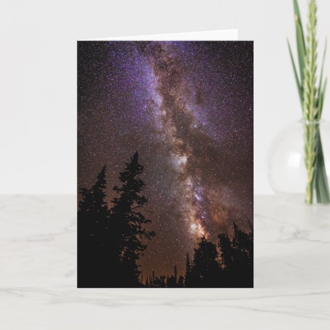 Milky Way | Cedar Breaks National Monument Utah Kort (Framsida)