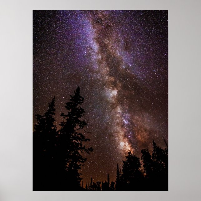 Milky Way | Cedar Breaks nationalmonument Utah Poster (Framsidan)