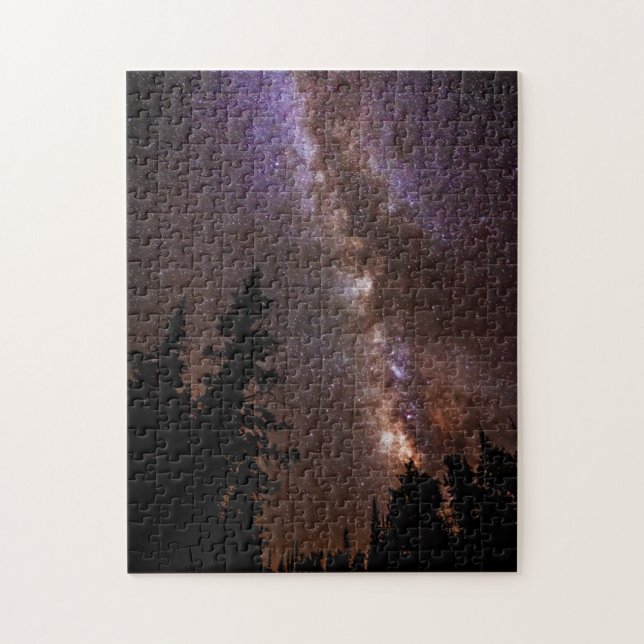 Milky Way | Cedar Breaks nationalmonument Utah Pussel (Vertikal)
