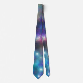 Milky Way Colorful Galaxy Art Neck Tie Slips
