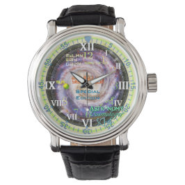 Milky Way Galaxy Astronomy Cosmologer SCI- 4 Armbandsur
