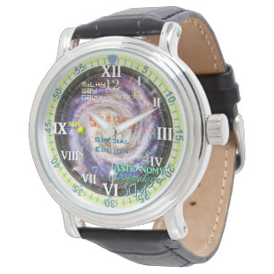 Milky Way Galaxy Astronomy Cosmologer SCI- 4 Armbandsur