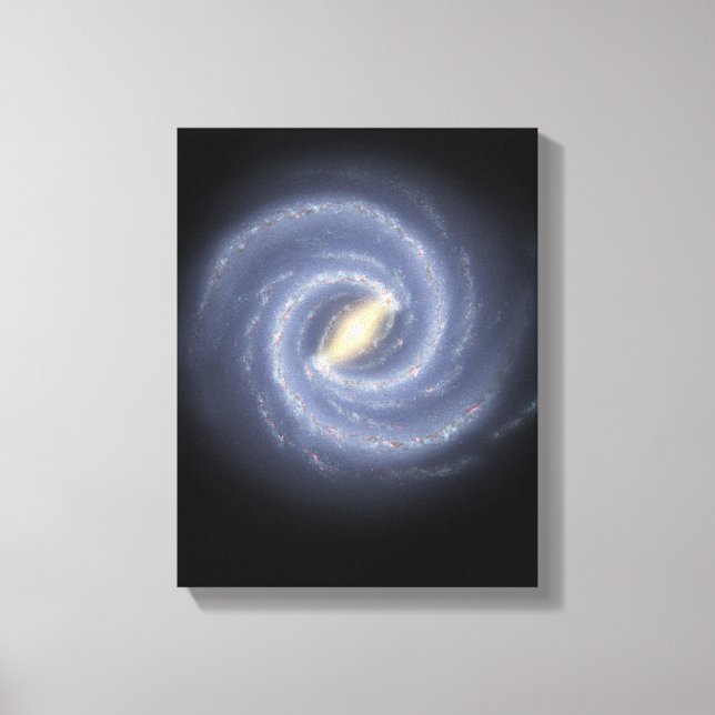 Milky Way Galaxy Canvastryck (Framsida)