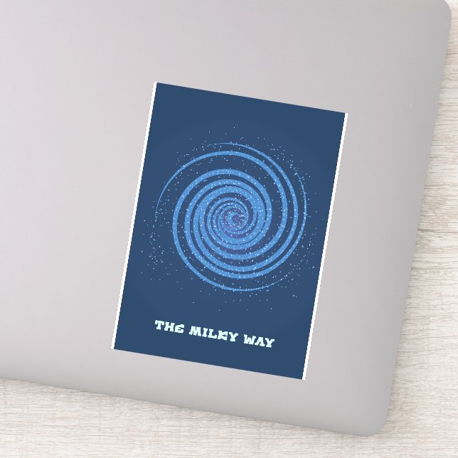 Milky Way Galaxy Klistermärken (Detalj)