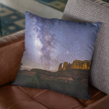 Milky Way Galaxy Over Cathedral Sten, Arizona