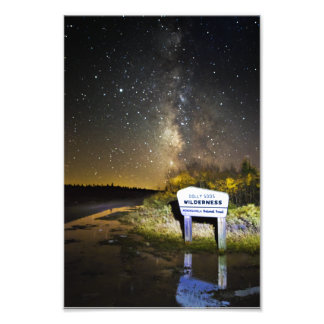 Milky Way Galaxy over Dolly Sods, WV Fototryck
