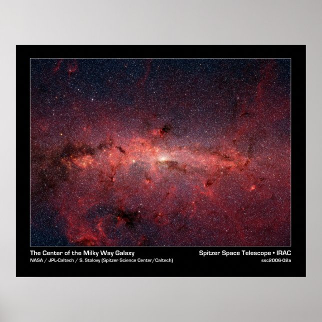 Milky Way Galaxy Poster (Framsidan)