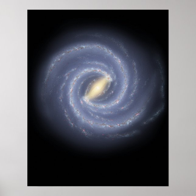 Milky Way Galaxy Poster (Framsidan)
