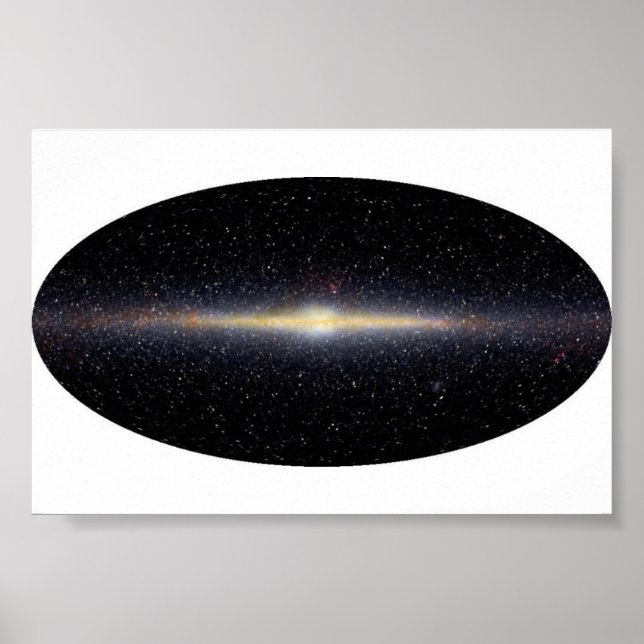 Milky Way Galaxy Poster (Framsidan)